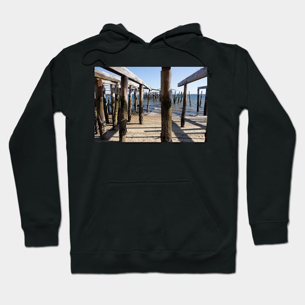 Cape Cod seafront Hoodie by sma1050